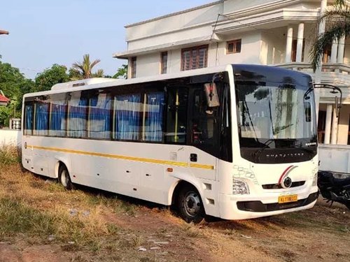 Benz Mini Coach AC bus rental service in kochi