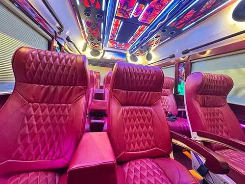 12 seater affordable tempo traveller hire in Kochi