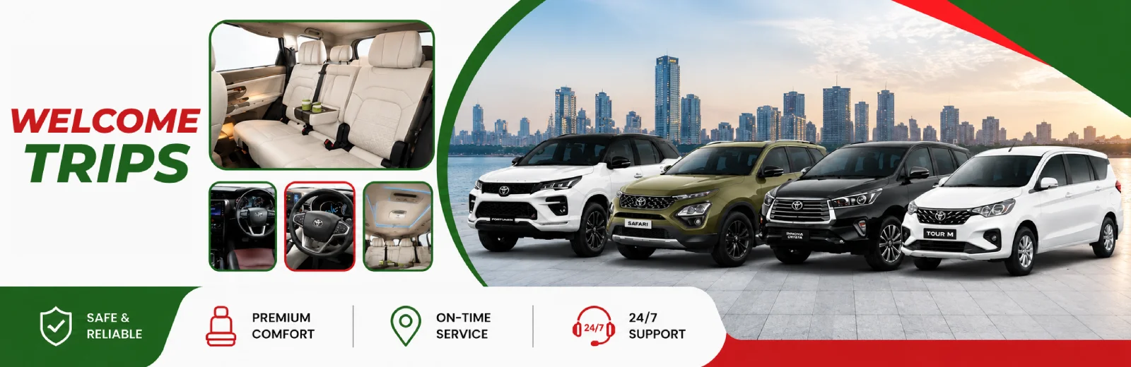 Affordable Kerala Taxi Packages, Airport Transfers & Outstation Cab Services service vehicle