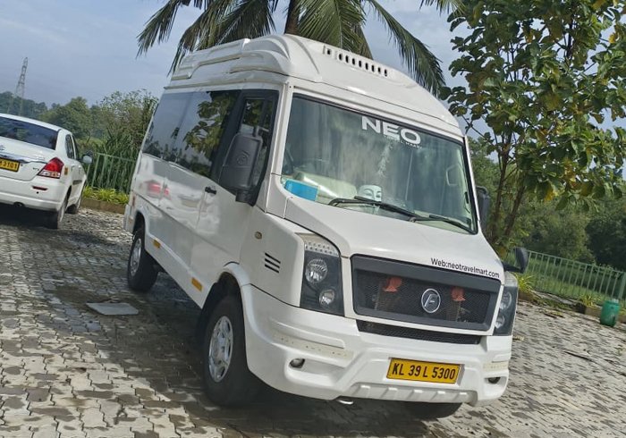 kochi luxury traveller, tempo luxury kerala